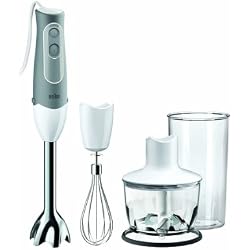 Braun MQ535 Sauce Mixeur plongeant, 600 W, 0.5 liters, Gris/Blanc