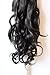 PRETTYSHOP 24" Hair Piece Clip In Pony Tail Extension Very LONG & SEXY Curled Wavy Heat-Resisting Like Real Human Hair (blackt brown #3(HC13))