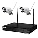 Produktbild Komplettset WLAN-Set / 4-Kanal Netzwerkrekorder mit 2 x HD Überwachungskamera/WLAN LAN / P2P / IP Netzwerkkameras