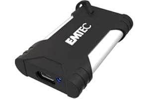 Emtec X210G Portable SSD 2 TB, Externe Gaming Festplatte, USB-C 3.2 Gen2 – Lesegeschwindigkeit bis zu 1100 MB/s und Schreibgeschwindigkeit bis zu 900MB/s, Kompatibel mit den neuesten Spielekonsolen
