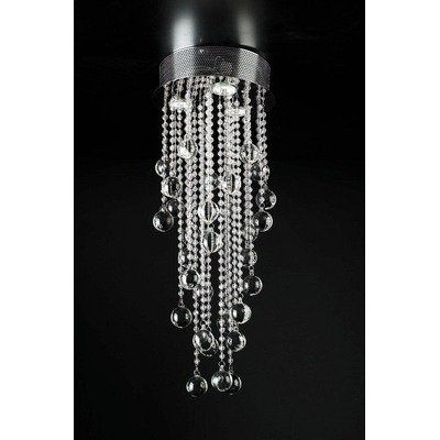 Preisvergleich Produktbild PLC Lighting Baotian DREI Licht Anhänger in Chrom poliert