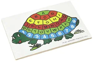 Little Genius Alphabet Turtle Puzzle, Multi Color