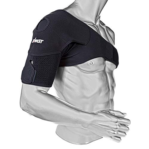 Zamst Shoulder Wrap Epaulière compressive stabilisation dynamique Noir L