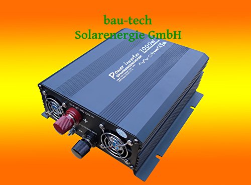 Spannungswandler Solartronics 12V / 1000/2000Watt modifizierter Sinus von bau-tech Solarenergie - 2