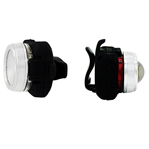 LED Fahrradbeleuchtung Set , USB Wiederaufladbare LED Fahrradlampe Radfahren Nacht Warnung Rücklicht LED Fahrradlampe Frontlicht und Rücklicht COB Dimmbar Frontlicht und Rotes Blaues Bicycle Rücklicht 2 USB-Kabel, 450lm, Wasserdicht IPX4 - 8