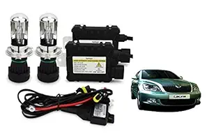 RS Enterprises Cars Skoda Laura H4 - HID Conversion Light Kit ( 2 HID Light , 2 Blaster , Wiring ) Vehicle HID Kit for Car Headlight
