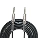 Produktbild HKFV 6,5 mm-Jack-Kabel für männliche Kabel 3 Meter Gitarrenkabel