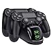 Produktbild PINGTANG PS4 Controller Ladestation, DualShock PS4 Ladegerät Ständer mit LED Anzeige für Sony PS4 Slim Pro Dualshock 4 Controller Gamepad