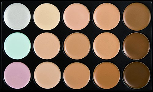 FantasyDay® Professionelle 15 Farben Concealer Abdeckcreme Camouflage Palette Cover Abdeck Makeup #1 – Ideal für Sowohl den Professionellen als auch Persönlichen Gebrauch - 4