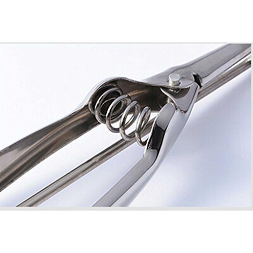 Dauerhaft Edelstahl Eisportionierer Obst-Brei und Süßwaren Löffel Für Küche Kugel Größe Klein - 3