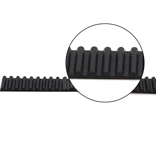 moinkerin GT2 Riemenscheibe 20 Zähne, Bohrung 5mm, Höhe 16mm + GT2 Zahnriemen Gummi Gummigürtel Übermittlungsband Riemen + Schraubenschlüssel für 3D Drucker - 2