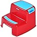 Infantastic Children's Step Stool (2 Steps) Sturdy Kid's Slip Resistant 2 Step Stool Multi Purpose Children Non-slip Stool