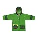 Kidorable Baby Boys Green Two Tone Frog Pocket Hooded Rain Coat 12-18M