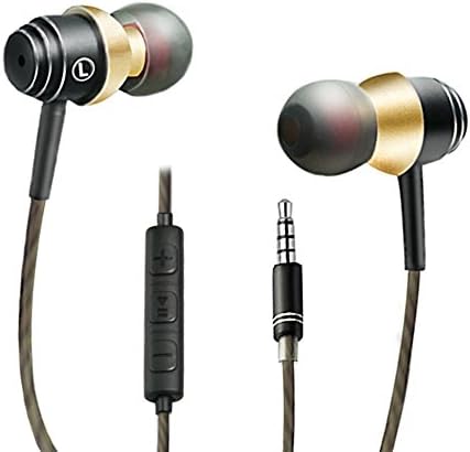 Earphones, Sadun Headphones with Microphone and Remote, In-ear Sports Headset for iPhone Android Smartphones iPad iPod Mac Laptop Tablets