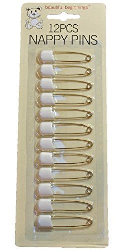 Beautiful Beginnings - Nappy Pins - One Size