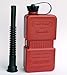 Produktbild FuelFriend® PLUS 1,5 Liter Benzinkanister Reservekanister Motorrad mit Füllrohr