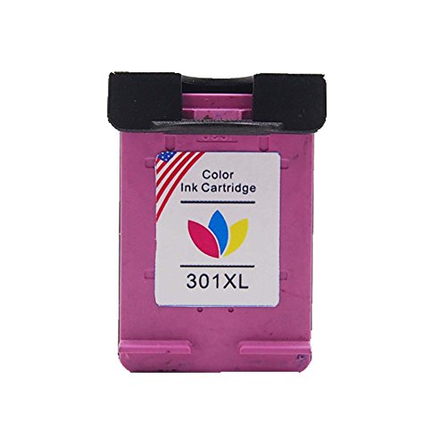 Toner Kingdom 2 Pack Wiederaufbereitet HP 301 XL Tintenpatronen für HP Deskjet 2540 2050 1000 1010 1050 1050a 1510 1512 1514 2054a 2510 2512 2514 2542 2543 2544 Envy 4500 4502 4504 4507 5530 5532 5534 5536 Officejet 2620 2622 2624 4630 4632 4634 4636 (1 Schwarz + 1 Tri-Colour) - 6