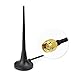 Produktbild Eightwood SMA Antenne 3.5dBi SMA Stecker WLAN Antennenanschluss mit Magnet Standfuß 3m 9.8ft Kabel für 2G 3G 4G LTE GSM WLAN Bluetooth HSDPA UMTS DCS Wifi Funknetze