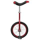 24 "rueda de aluminio Fun Monociclo, Color Rojo, tamaño 16\" Wheel