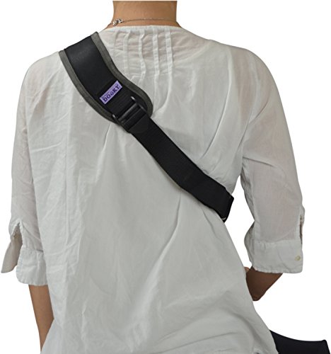 Original DOOKY CARRIER Click n Go ** Der Tragegurt für Babyschalen aller Marken ** ( SCHWARZ ) - 7