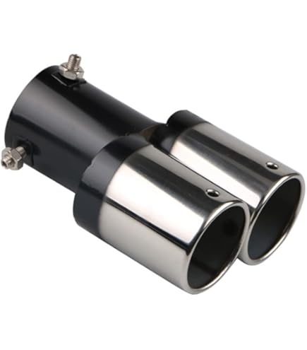 Ulter Sport Embout D'échappement Race Double Sortie Acier Inoxydable