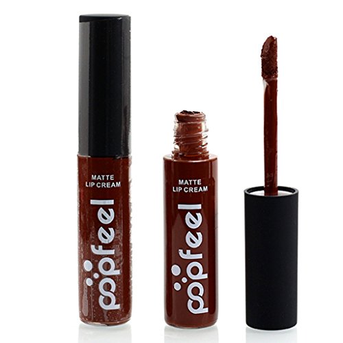 MagiDeal 12 Farbe Matt Make-up Lipgloss Langanhaltend Flüssigkeit Lippenstifte Makeup Lipsticks Set - 7