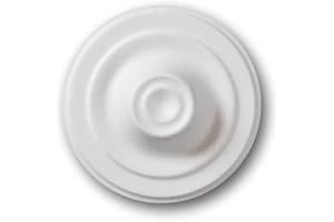 NMC DECOFLAIR N.M.C France - Rosace Polystyrene Blanche Diametre 155Mm