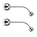 Produktbild parlat LED Leseleuchte mit Schwanenhals, 2W, 68lm, 230V, warm-weiß, 2 Stk.