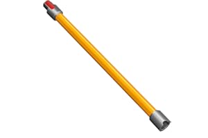 Jajadeal Ricambi di Tubo di Prolunga per Dyson V11 V10 V15 V7 V8, Tubo a Sgancio Rapido Asta Rigida Prolunga Lunghezza 72CM (Giallo)