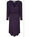 The Essential One - Luxury Lace Maternity Nursing Nightie - Purple - Medium - EOM129