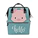 Produktbild 2019 Maskottchen Glück Tier Nettes Schwein Große Kapazität Windel Taschen Mummy Rucksack Multi Funktionen Wickeltasche Tasche Handtasche Für Kinder Baby Care Travel Täglichen Frauen