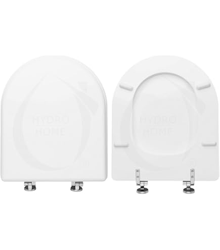Copriwater Compatibile Pozzi Ginori Ydra, Sedile Wc In Legno Colato Bianco Perla Lucido, Cerniere Cromate, Sostituzione Perfetta Per Modello Ydra