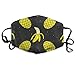 Produktbild SDGSS Mund Maske,Cosmic Pineapple Unisex Fashion Warm Anti-Dust Washable Reusable Mund Maske
