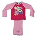 Childrens Girls Furby Stars Long Sleeve Top & Bottoms Pyjama Set (5-6 Years) (Pink)