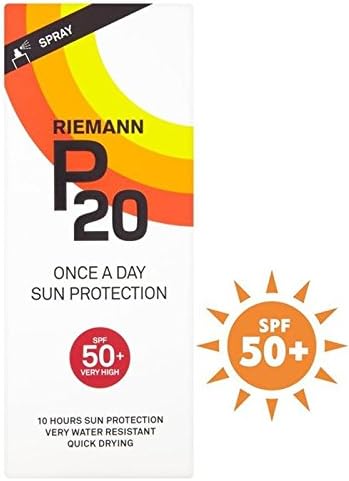 Riemann P20 SPF50+ 1 Day/10 Hour Protection 200ml (PACK OF 4)