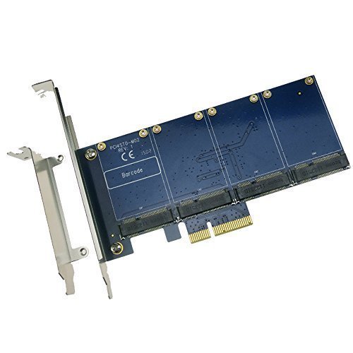 mSATA SSD PCI-e Hybrid Controller Card RAID0 RAID1 RAID10 Marvell HyperDuo SATAIII PCIe flash solutions accelerates databases
