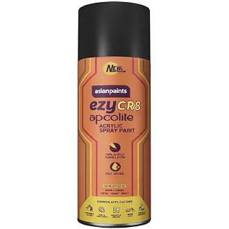 Asian Paints ezyCR8 Apcolite Spray Paint with Acrylic Q...