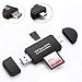 Produktbild ranuw 2 in1 USB 3.0 Typ C USB 3.1 SD Micro SD TF Kartenleser für PC Laptop Xiaomi 6 8