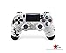 Produktbild Rock my Controller - 4PS Dualshock 4 V2 mit Duplex Tasten | Soft Touch | X + O | White Splash