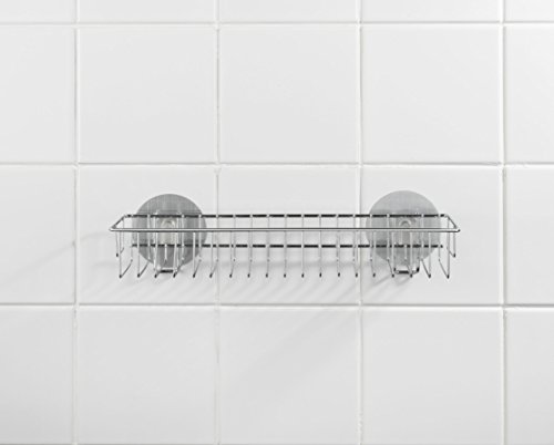 Wenko 21572100 Static-Loc Maxiablage Osimo, Stahl, 35 x 9,5 x 14 cm, chrom - 7