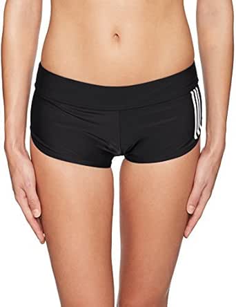 adidas Women's Solid Sport Swim Short Bikini Bottoms, Black, Small :  Amazon.co.uk: Clothing