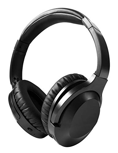 Preisvergleich Produktbild Bluetooth Over-Ear Kopfhörer - Atuten Kabellos Noise Cancelling Kopfhörer,Stereo Gaming Headphone mit Mikrofon für Alle Geräte mit Bluetooth / 3.5mm Jack,Faltbare,SNR 20dB - Kompatibel mit IOS Android