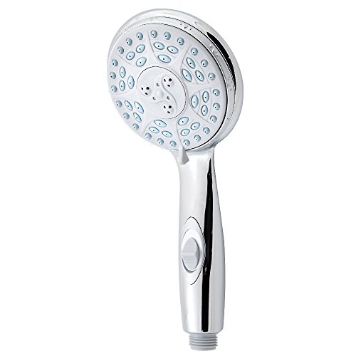 bath & more Handbrause Stop mit Wasserstop, 100 mm, 4-strahlig, 1 Stück, 150012372