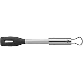 WMF BBQ Tongs for Barbecue 32.5 cm, Tongs for Steaks, Fish, Vegetables, with Locking Mechanism for Saving Space, Cromargan 18