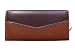 Attache Leatherite Travel Passport Case / Card Holder /Cheque Book Holder / Document & Ticket Wallet /Currency Wallet Purse -(BROWN) RS.499.00