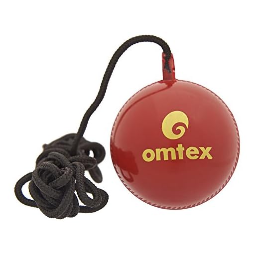 omtex Cricket Hanging Ball (HK Red)