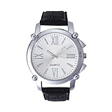 timelyo® Abschlussballkleid Herrenuhr Quartz Watch Replica Geschenk Geburtstag Schmuckstück Modus Zifferblatt Grau