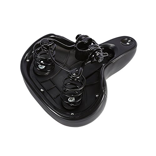 Fahrradsattel Cityradsättel Elektroautos Ultra-weiches Kissen Dickere Mountainbike Sitz Fahrrad Matte Fahrradsitz Schwarz - 6