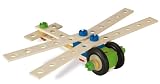 HEROS 100039038 – Constructor, Kran 170-teilig – Holz-Konstruktions-Set – 7 verschiedene Modelvarianten baubar – Made in Germany - 3