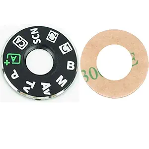 Top Cover Mode Function Dial Mode Plate Interface Cap Replacement for Canon EOS 6DDigital Camera Repair Parts